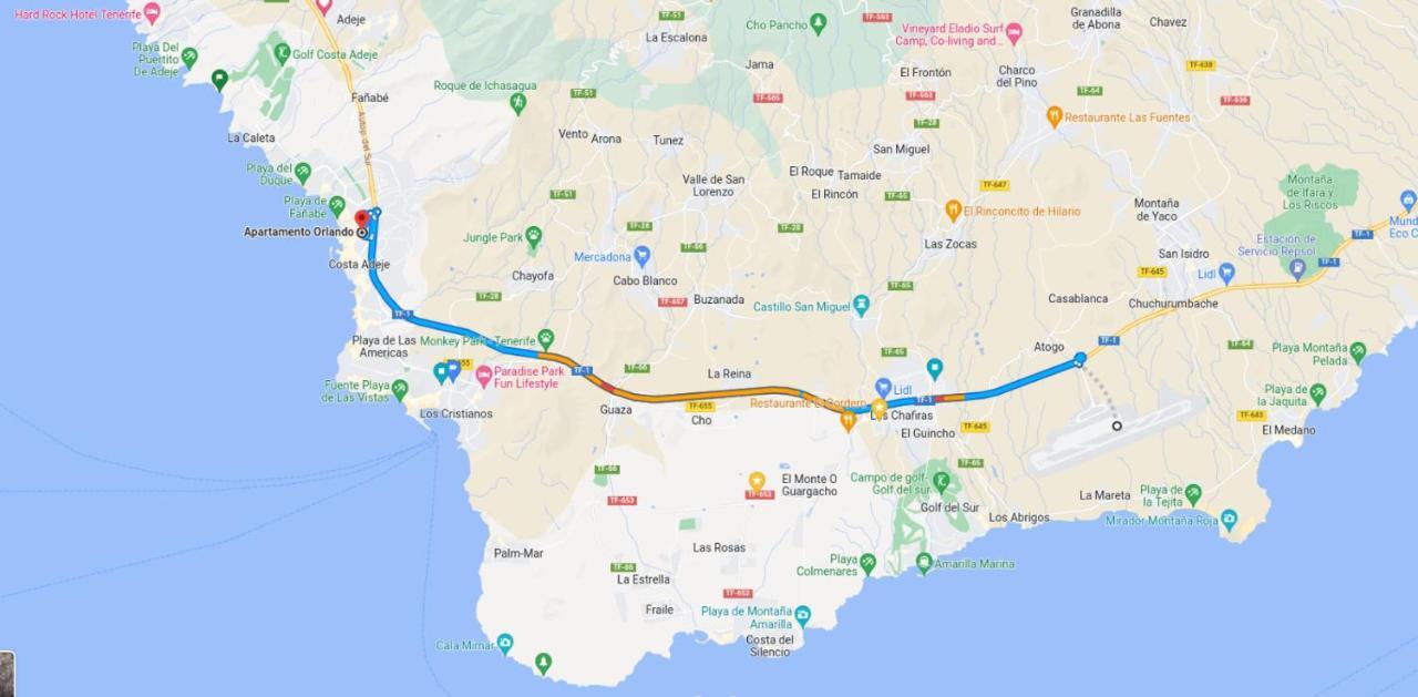 Orlando Luxury Costa Adeje Lejlighed Eksteriør billede